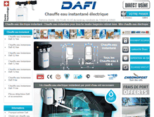 Tablet Screenshot of dafi-fr.com